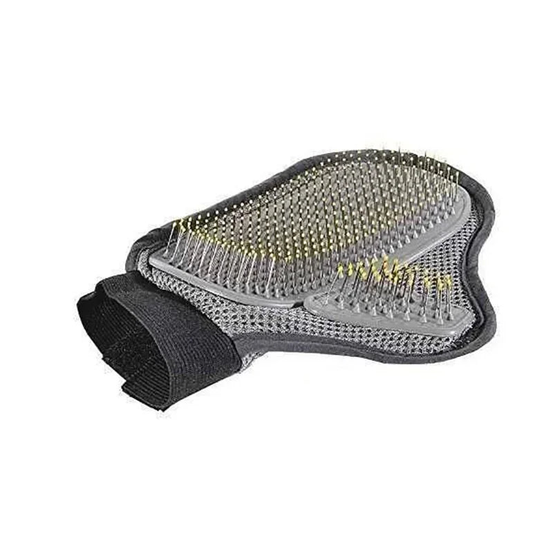 Pet Grooming Glove - Hair Removal & Bathing Brush for Dogs & Cats