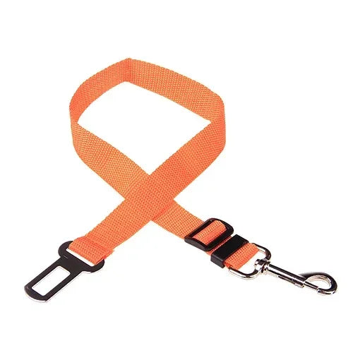 Pet Car Seat Belt Harness – Adjustable Safety Clip for Dogs & Cats
