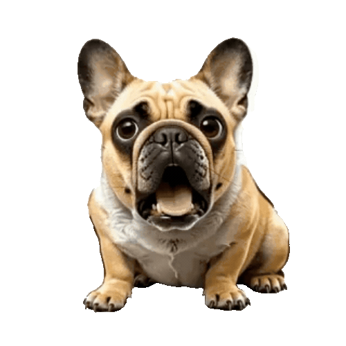 Animated French Bulldog Sticker Pack — 10 GIF Stickers | Instant Digital Download