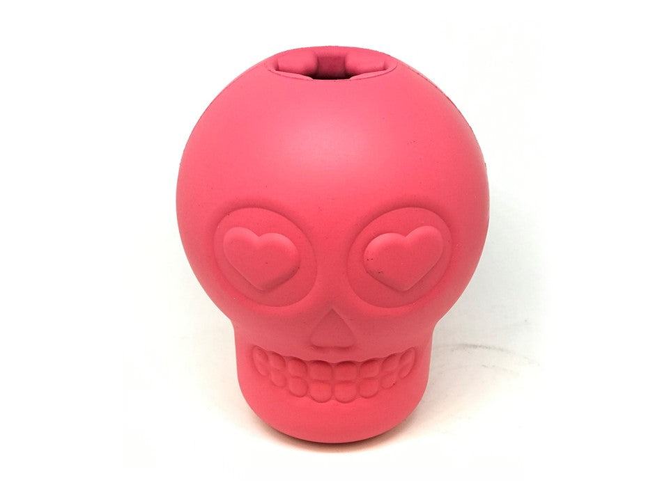 Sugar Skull eDispenser Durable Rubber Chew Toy and Treat Dispenser!