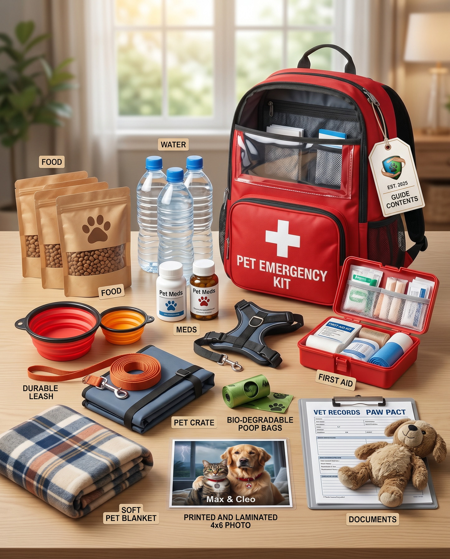 The Pet Parent Owner’s Emergency Preparedness Guide 2025 Edition | Instant Digital Download