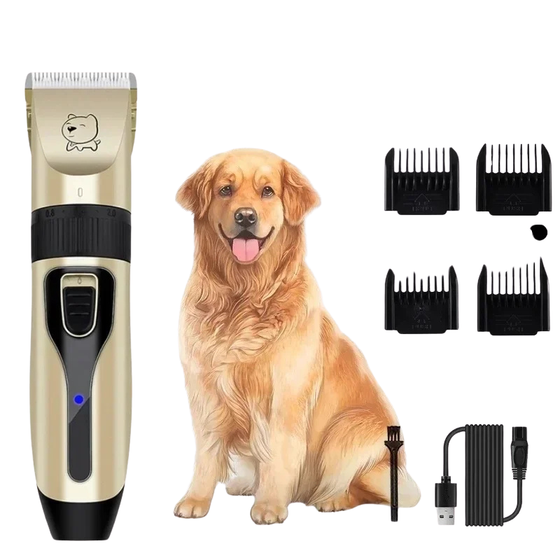 Professional Pet Hair Clipper - USB Grooming Trimmer for Dogs & Cats