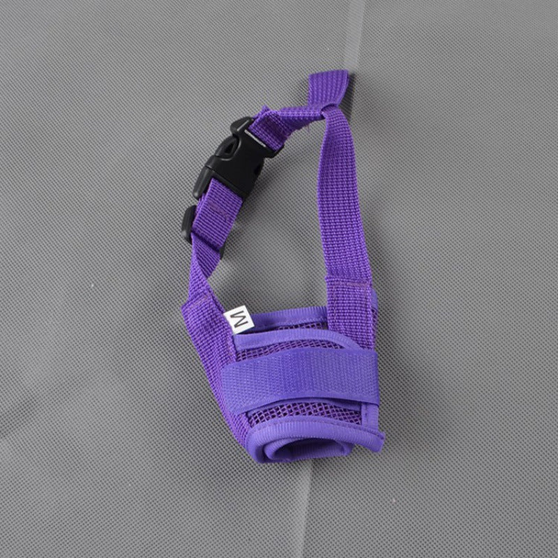 Dog Safety Muzzle Muzzel Adjustable Biting Barking Chewing
