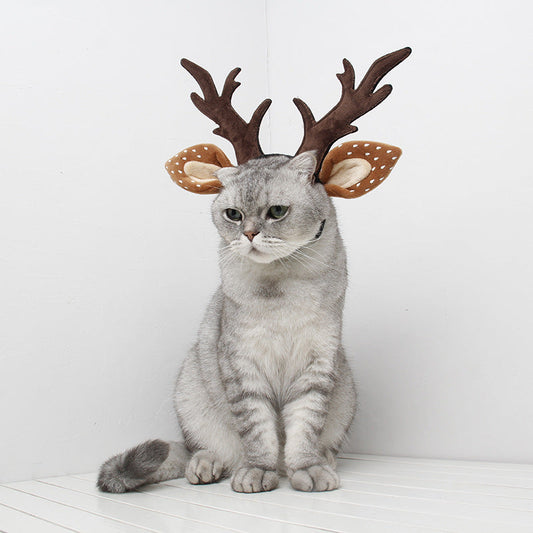 Christmas Antler Pet Headband