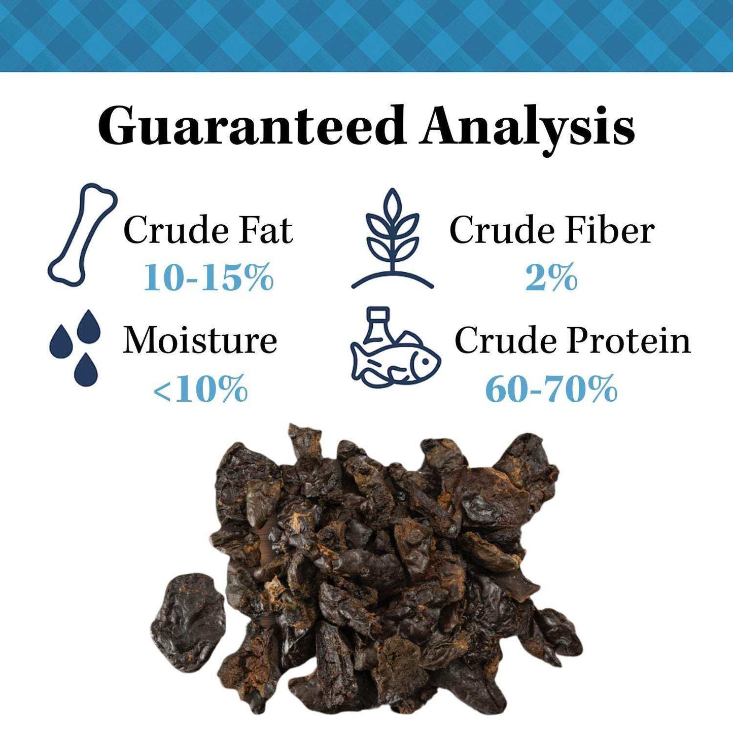 Country Living 9oz bag of dehydrated chicken hearts and livers dog treats