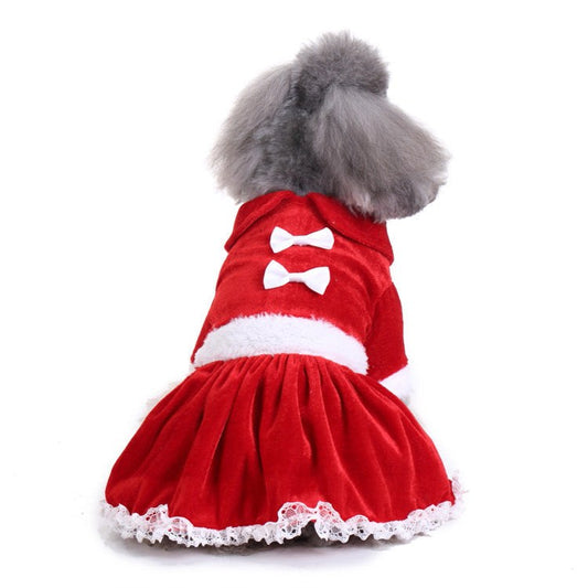 Creative Halloween and Christmas pet dog clothes for festive dressing