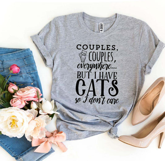Couples Couples Everywhere T-Shirt made of soft premium cotton with high-quality print by Bella Canvas available in multiple sizes
