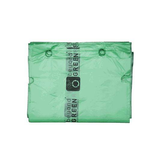 Durable dog poop bags refill pack for single-pull dispenser with 100 bags