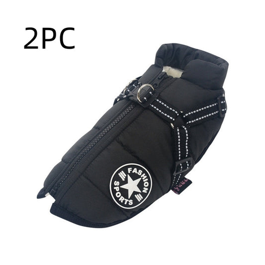 Large Pet Dog Jackets Winter Warm Dogs Clothes Coats