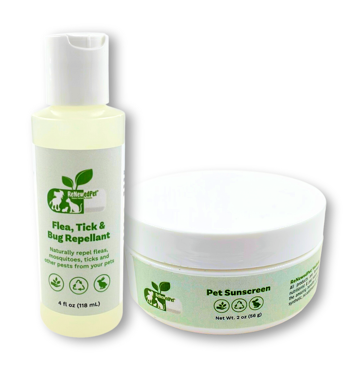 Outdoor Safety Kit / Sunscreen & Flea/Tick/Bug Repellent