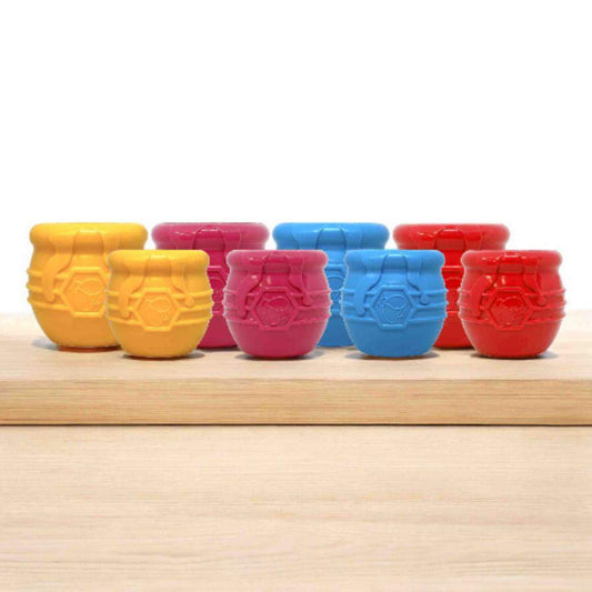 Honey Pot Dog durable rubber treat dispenser toy by SodaPup