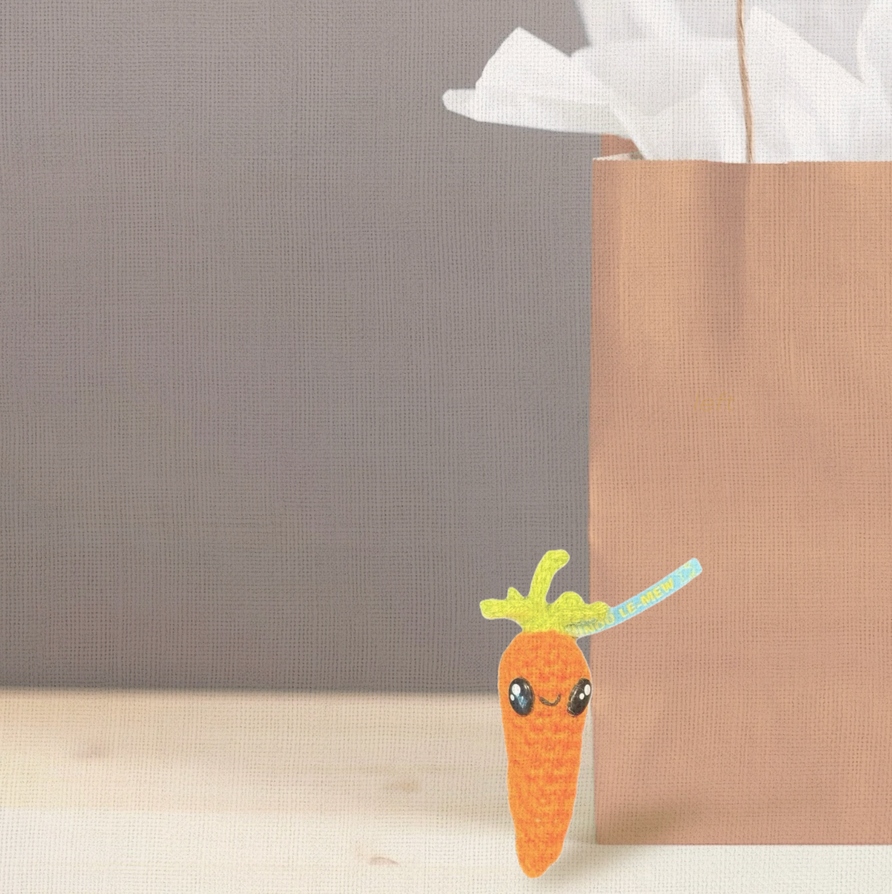 Lulu the Carrot | Lightweight Cat Toy Infused Miracle Nip Botanicals