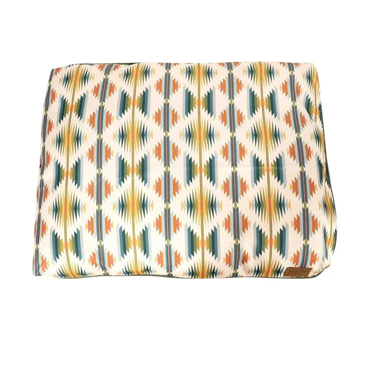 Pendleton All Season Pet Napper dog bed with Falcon Cove print, water and UV-resistant fabric, available in multiple sizes for dogs up to 100 lbs