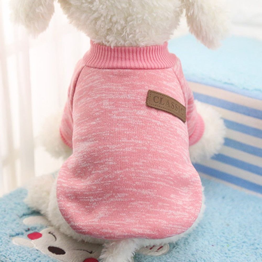 Winter Warm Pet Sweater - Cozy Snowflake Puppy & Kitty Winter Clothes