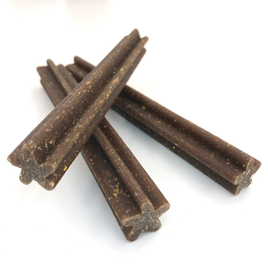Pumpkin Chew 8 Pack natural dental dog treats