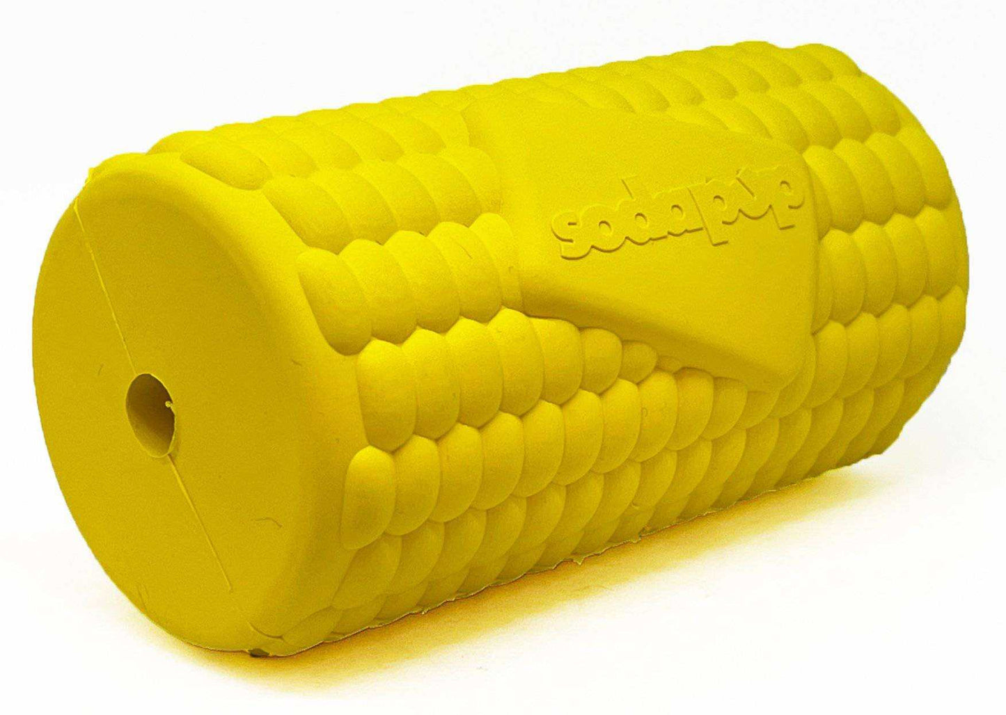 Corn on the Cob eDispenser Durable Rubber Treat Dispenser for Dogs