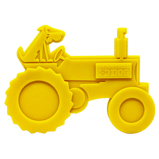 Tractor Nylon Dog Toy for Aggressive Chewers! | USA Made | SodaPup