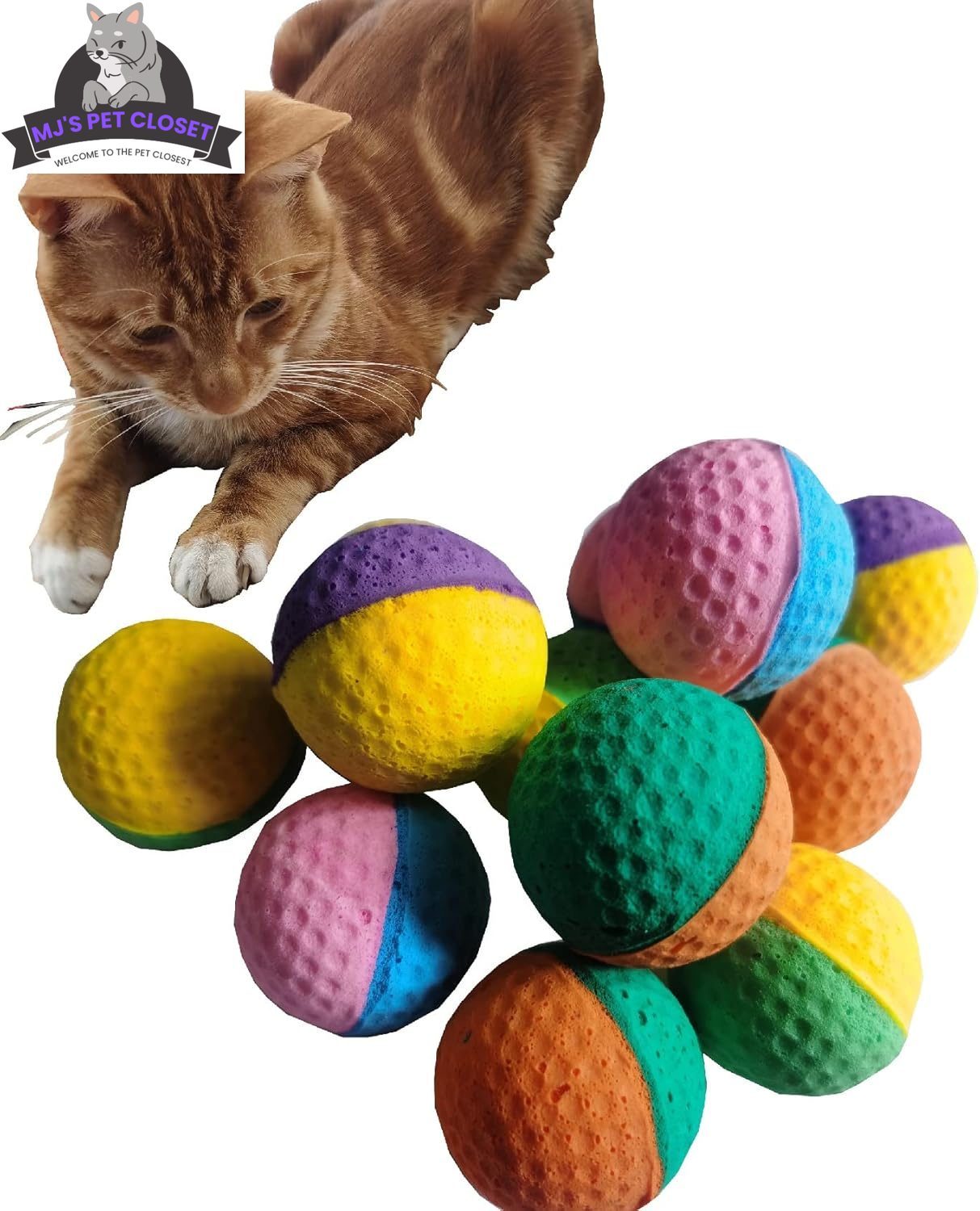 Playtime just got a whole lot cuter with our Mini Cat Foam Soccer Balls! πΎπ Perfect for your furry friend! π±ππ #CatToys #PetPlaytime