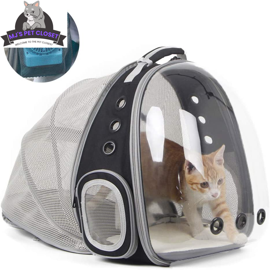 πβ¨ Cat Bubble Backpack with Fan - Perfect for Your Furry Astronaut! πΎπ± Fits Cats & Small Puppies up to 12 lbs! ππ