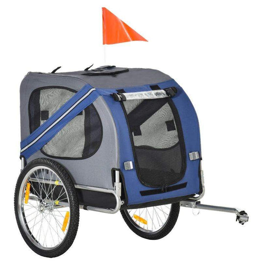 Bike Trailer Cargo Cart for Dogs & Pets - Heavy Duty Weather Resistant