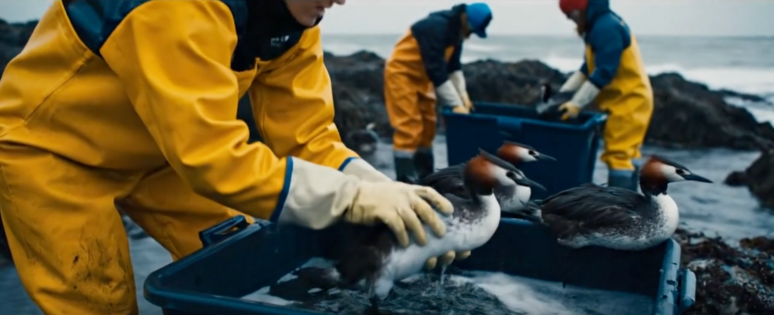 🌊 Today's Heartbeat: The Dirty Fight for the Diving Birds of the Pacific Coast