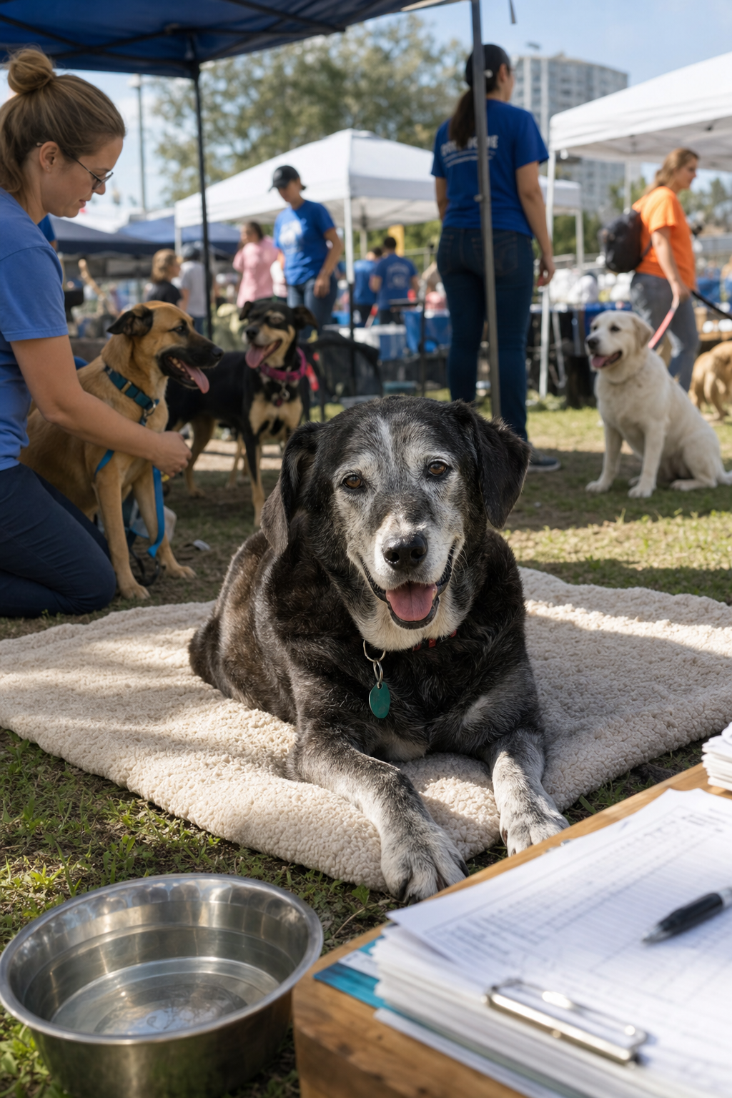 A Community Walk for Rescue Dogs