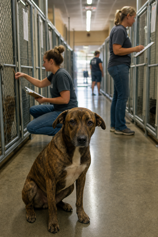 Shelter Dogs Wait as Funds Run Low