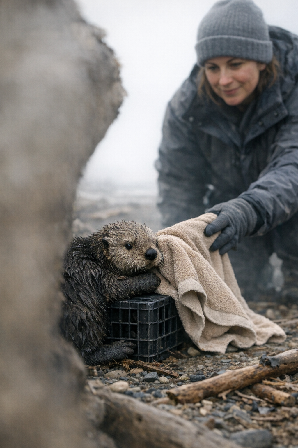 Otter’s Plight: How a Coastal Town United to Save a Marine Creature