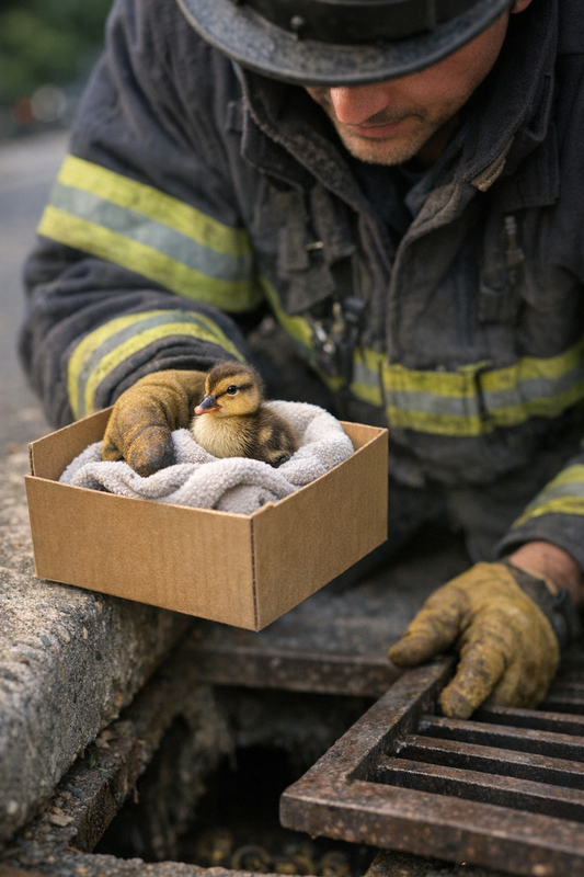 Storm Drain Rescue: Heartwarming Stories of Saving Lost Ducks in Towns