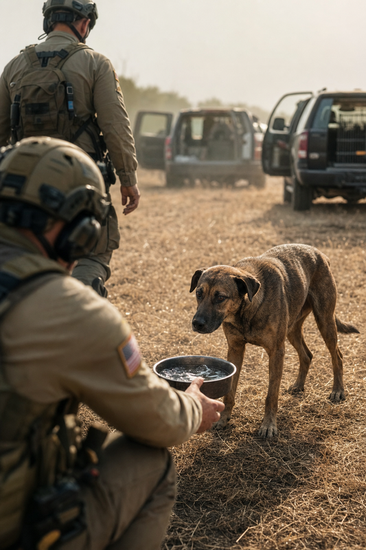 Dog Rescue in the Texas Summer Heat