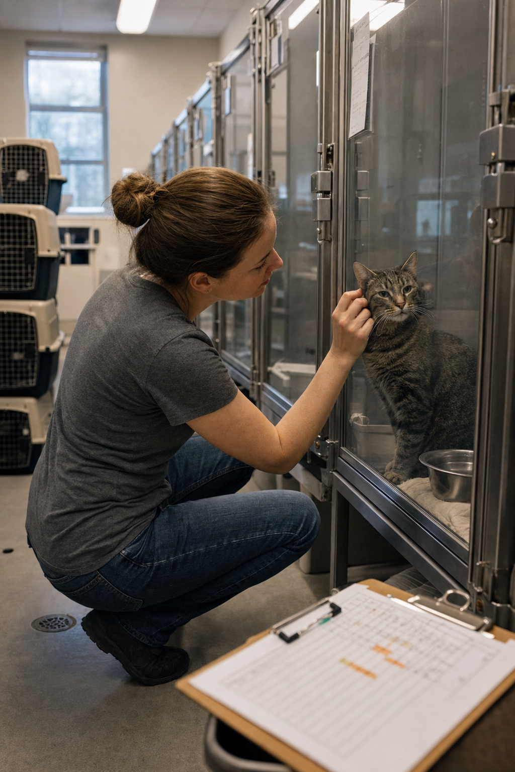 Quiet Adjustments at the Cat Rescue