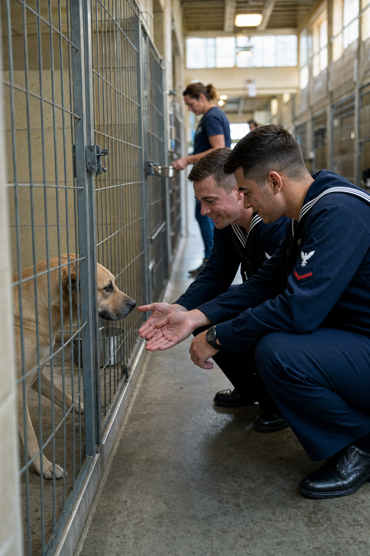 Quiet Hours in the Shelter Kennels