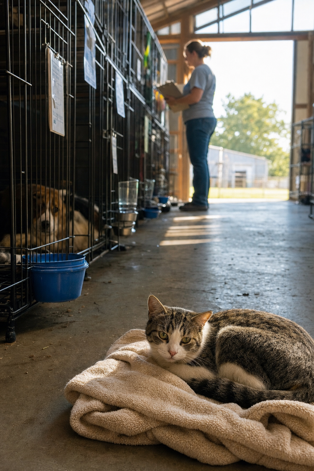 Quiet Shelter at the Fairgrounds