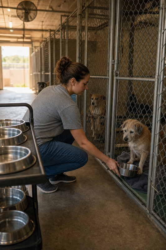 August Heat, Empty Bowls, Waiting Paws