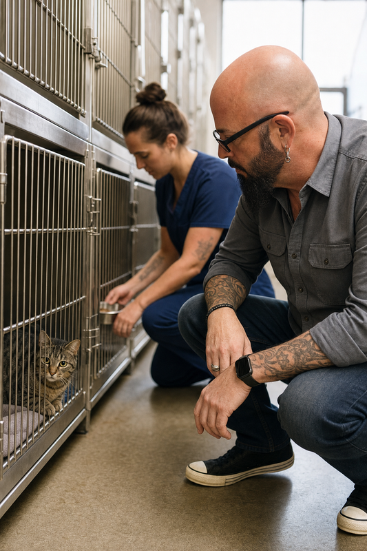 Desperate Cats Wait in Philadelphia