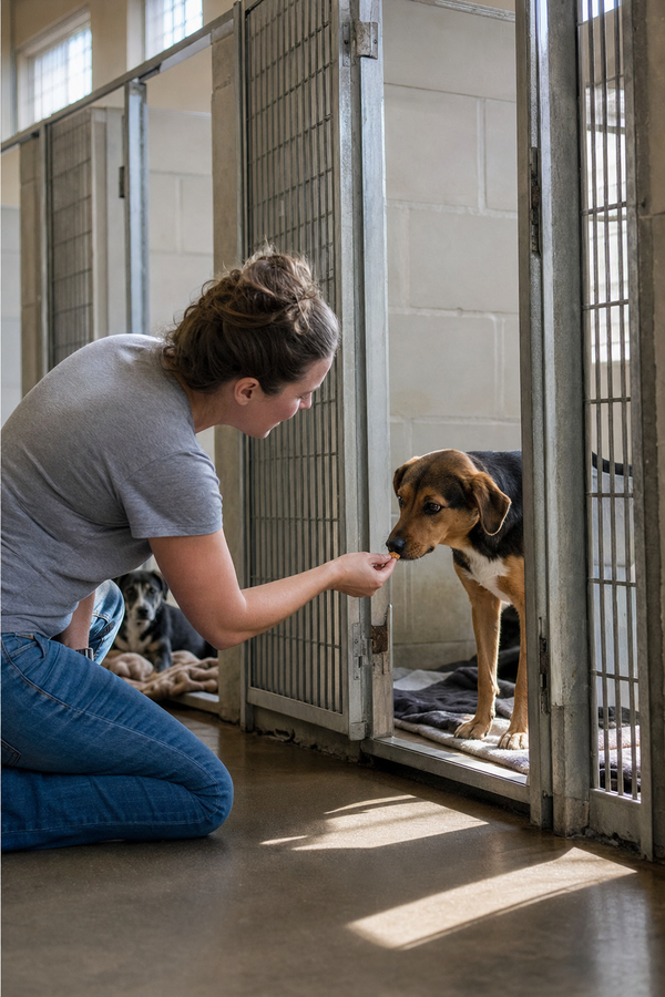 Routine and Care in Milton's Dog Rescue