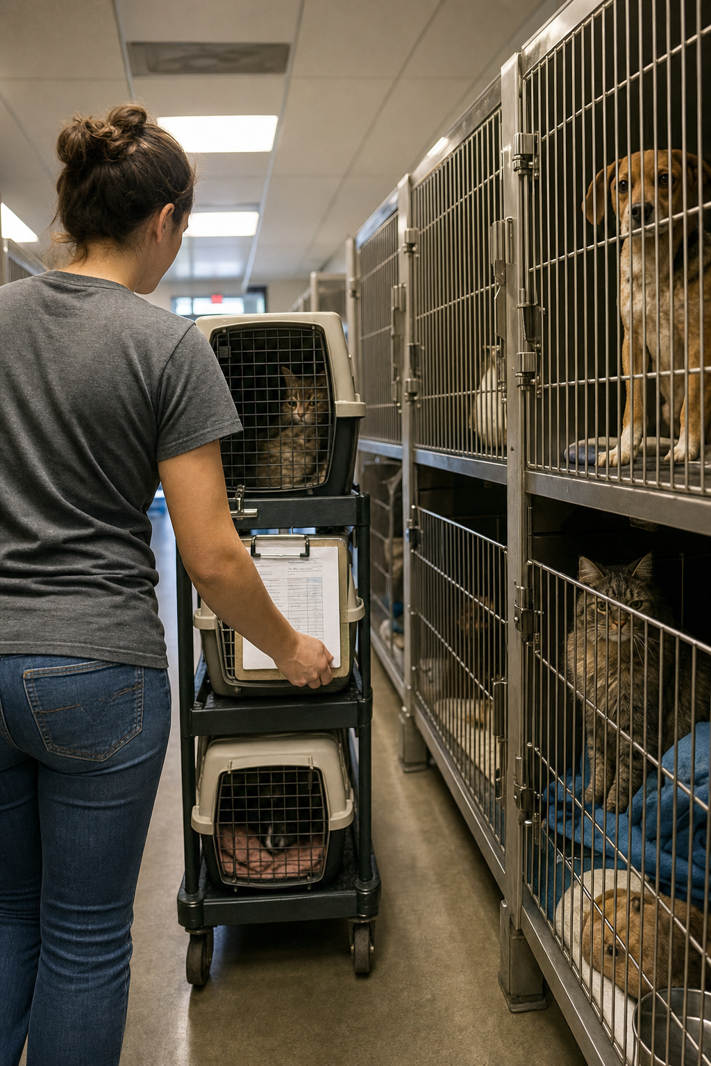 Closed Doors, Waiting Animals