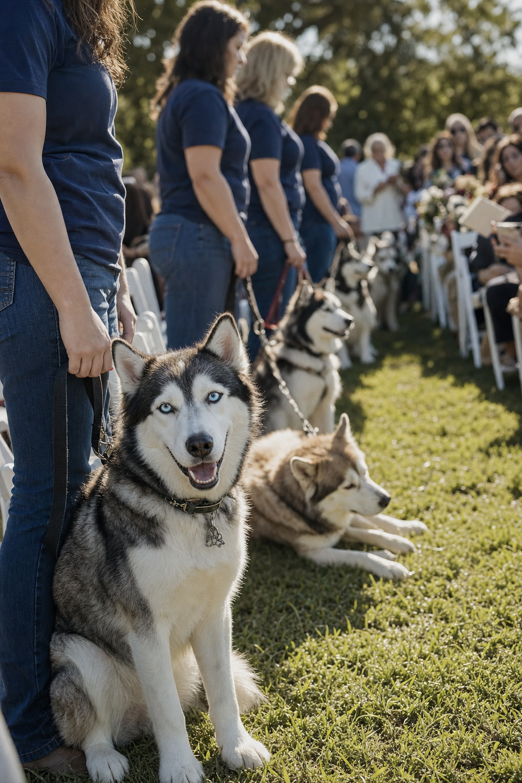 Aisle of Huskies: The Wedding Fundraiser