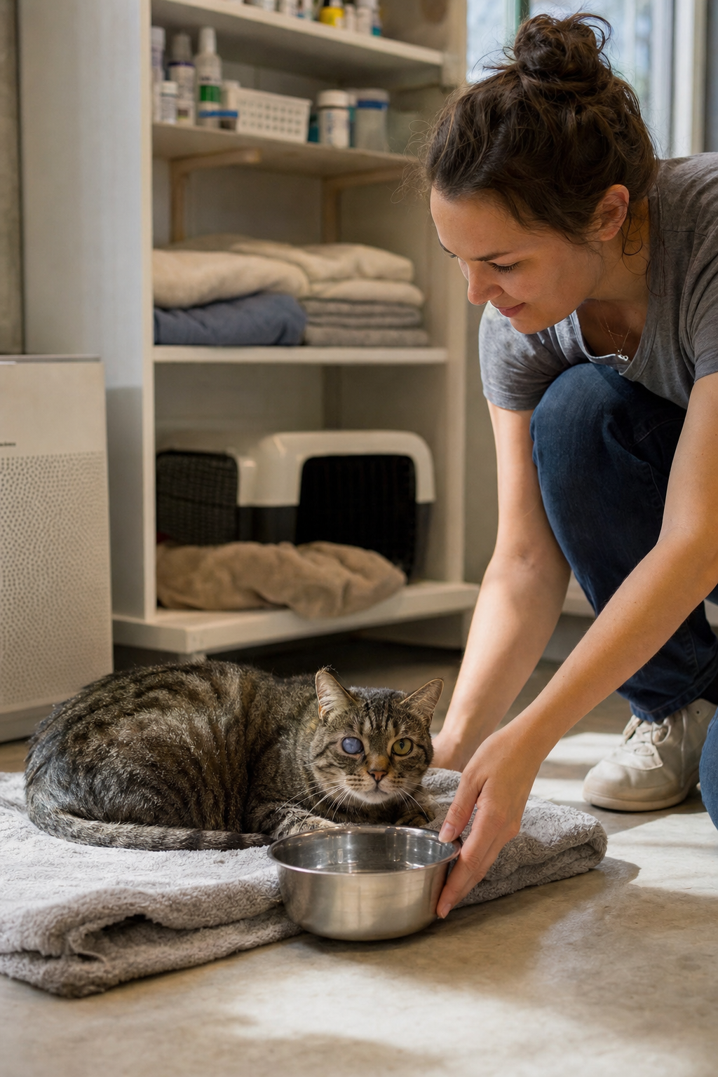Quiet Rooms for Special Needs Cats