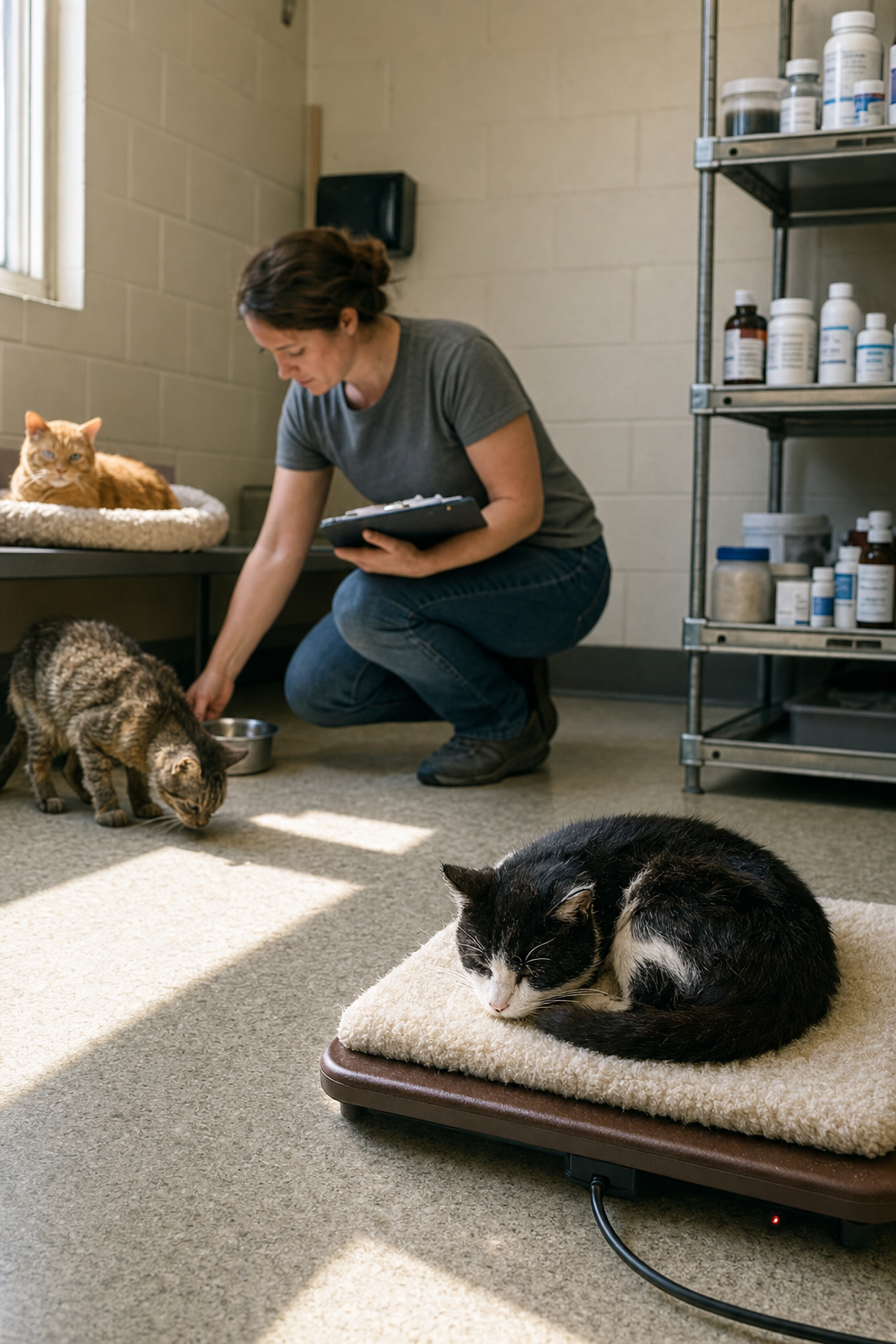 Quiet Rooms and Special Needs Cats
