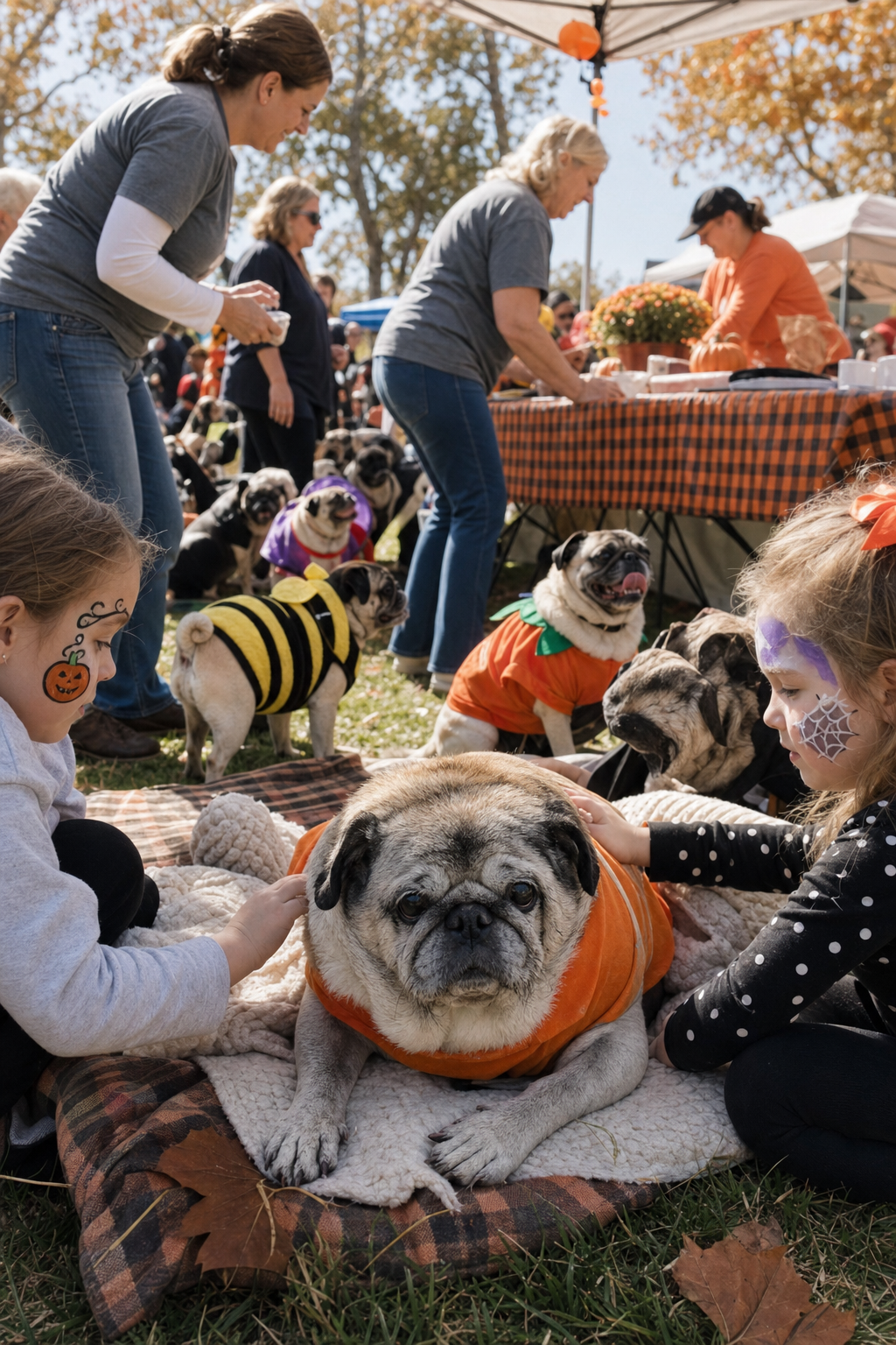 Costumes in the Grass, Paws on the Path