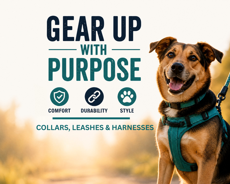 Premium Collars, Leashes & Harnesses for Dogs | Durable & Stylish Gear