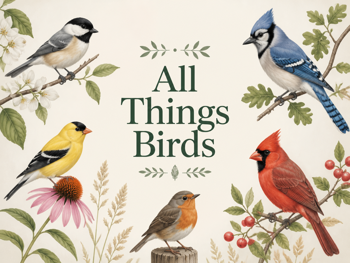 All Things Birds - Discover everything your feathered friend needs