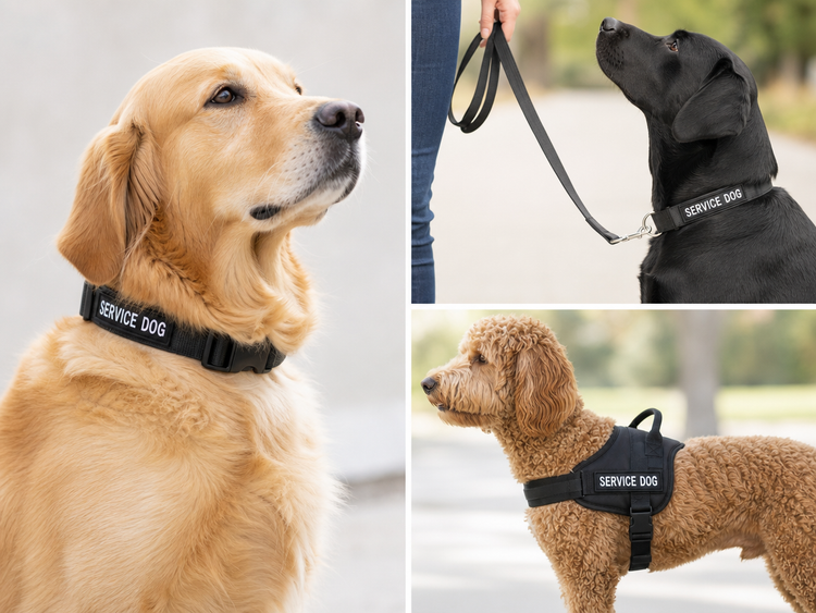 Service & Tactical Collars, Leashes or Harnesses