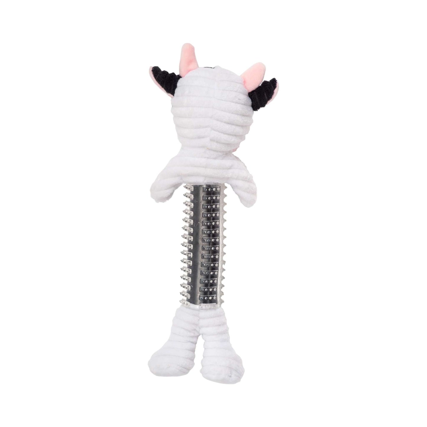 Country Living Thermoplastic Rubber Cow Dog Toy –Durable & Interactive
