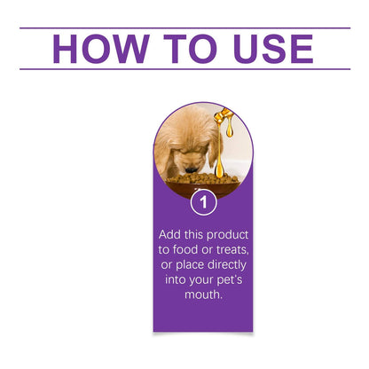 Bottle of Dog Sleep Drops supplement for healthy pet sleep care
