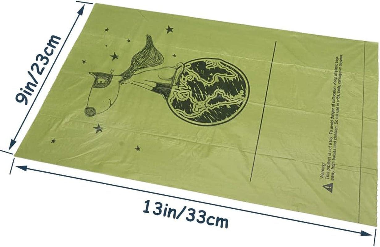 Eco-friendly biodegradable dog poop bags extra thick leak-proof scented and unscented options with dispenser and recycled packaging