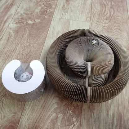 Corrugated And Foldable Cat Paper Nest