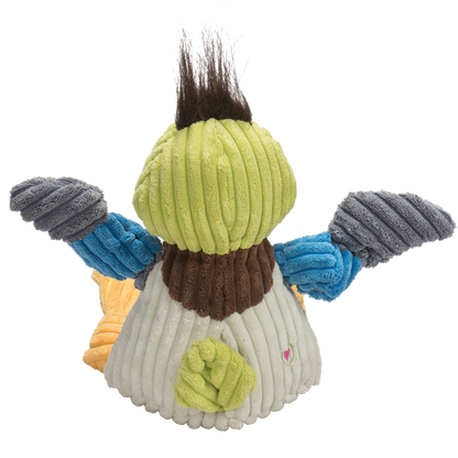 Dilly Duck Knottie® plush durable knotted dog toy with Tuffut Technology and squeakers