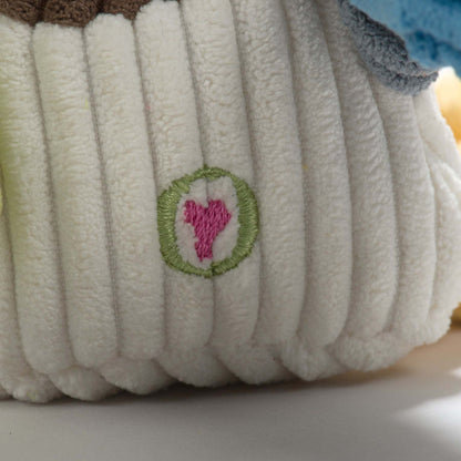 Dilly Duck Knottie® plush dog toy with durable knotted design and Tuffut Technology® lining